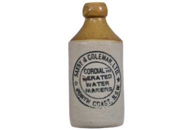 Ginger Beer - Blob Top - Saxby & Coleman, Ltd., North Coast, NSW