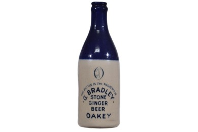 Ginger Beer - Crown seal - G. Bradley, Oakley