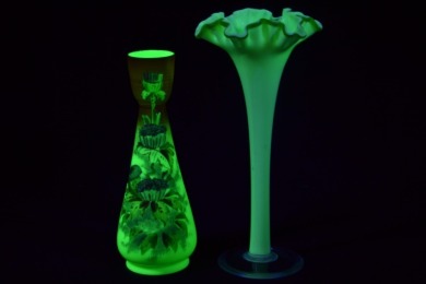 Opaline - Vases x 2