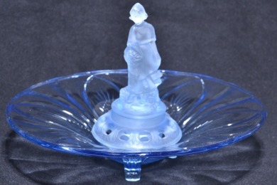 Depression Glass - Float Bowl - Flower Girl
