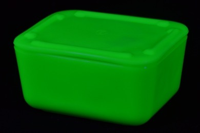 Jadeite - Lidded Container / Butter dish