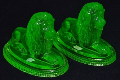 Davidson Glass - Lions x 2