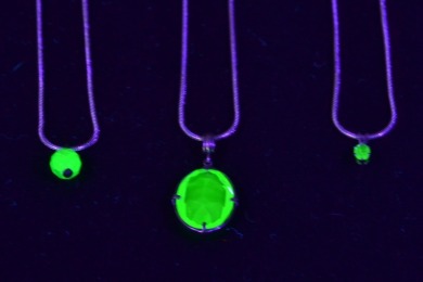 Uranium Glass - Jewellery - Necklace x 3