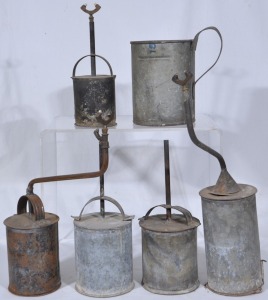 Estate - Carbide Lamps x 5