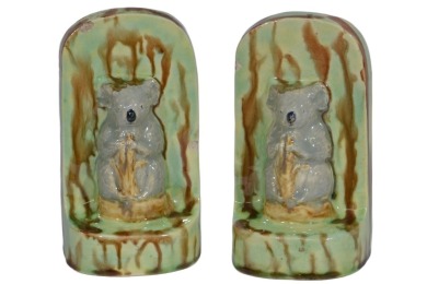 Hand built - Koalas Bookends