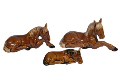 Group Lot - Lyndale Moss - Horses x 3