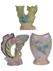 Pates - Animal vases x 3