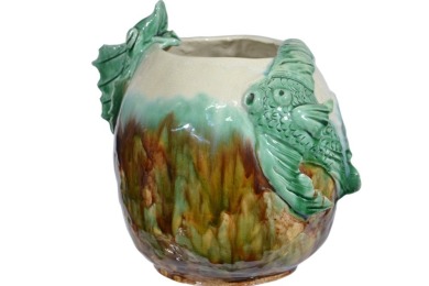 Hand built - Large Round Vase