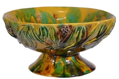 Hand built - Footed Fruit Bowl