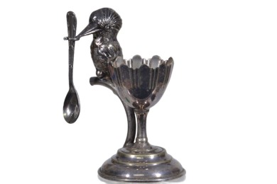 Australiana - Kookaburra Egg Cup & Spoon