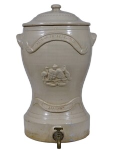 Bendigo Pottery Coy. Ltd. - Pinch waisted Water filter