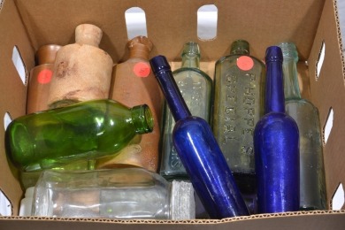 Box Lot - Household bottles