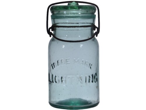 Fruit Jar - Pint - Lightning