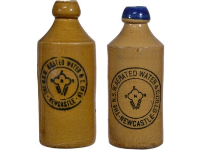 Ginger Beer - B/T - N.S.W. Aerated Water & C. Co. Ld., Newcastle x 2
