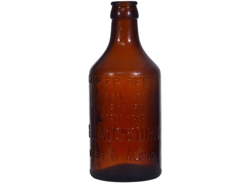 Glass Ginger Beer - Dump - H. J. Ausburn, West Wyalong