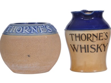 Doulton - Whisky - Throne's Whisky advertisement x 2