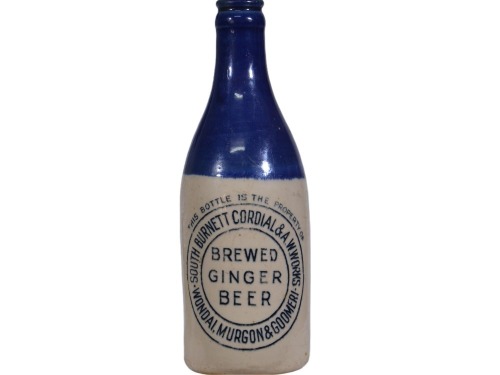 Ginger Beer - South Burnett Cordial & A. W. Works., Wondai, Murgon, Goomeri