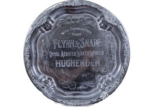 Advertising tray - Flynn & Snape, Hughenden