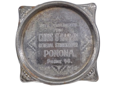 Advertising Trivet - Chris O'Hanlon, Pomona