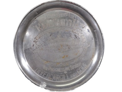 Advertising Tray - H & J. Smith Ltd., Invercargill and Gore