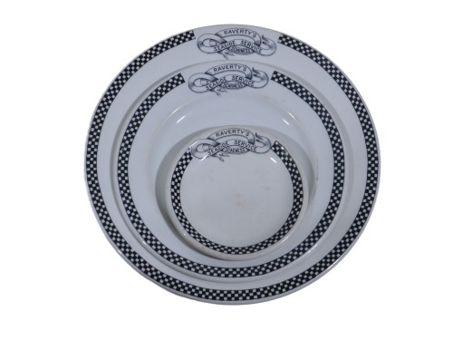 Advertising Plates - Raverty's Seaside Service, Scareness