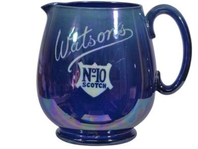 Advertising piece - Water Jug - Watson's No10 Scotch