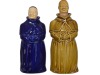Decanters -Figural Monks x 2
