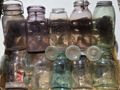 Box Lot - Fruit Jars
