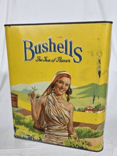 Tin - Tea - Bushells