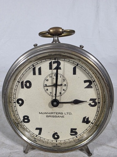 Clock - Alarm- McWhirthers Brisbane