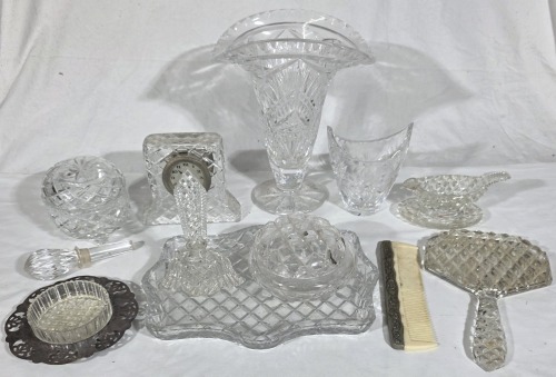 Crystal and cut glass group