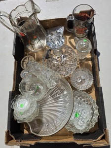 Group Lot - Crystal & Glassware