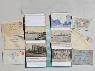 Group Lot - Australian Postcards & Letters