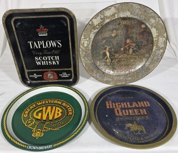 Advertising - Bar Trays X 4