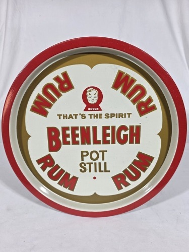 Advertising - Bar Tray- Beenleigh Rum
