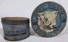 Tobacco Tin - Round Tins x 2