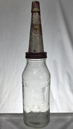 Oil Bottle - Shell - 1 Quart