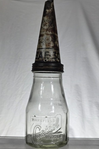 Oil Bottle - Castrol - 1 Pint