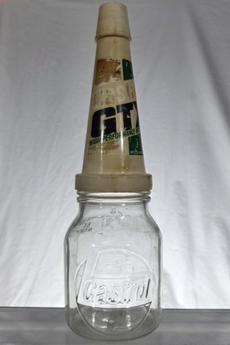 Oil Bottle - Castrol - 1 pint