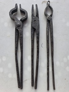 Tools - Forged Black Smith Tools x 3