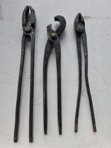Tools - Forged Black Smith Tools x 3