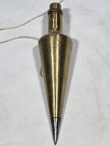 Tools - Plumb Bob - Conical Shaped Plumbob