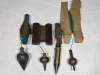 Group lot - Plumb Bob - w/ string and Handles x 4