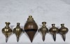 Group Lot - Plumb Bob - Turnip shaped Plumbobs x 6
