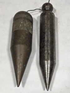 Tools - Plumb Bob - Plumbobs x 2