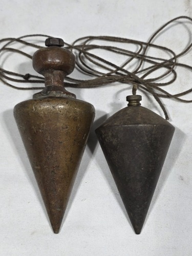 Tools - Plumb Bob - Plumbobs x 2