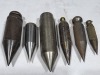 Group Lot - Plumb Bob - Cylindrical plumbobs x 6