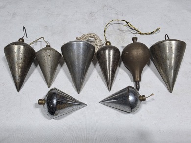 Group Lot - Plumb Bob - plumbobs x 8