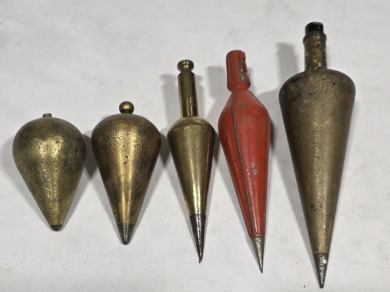 Group Lot - Plumb Bob - Mix lot Plumbobs x 5