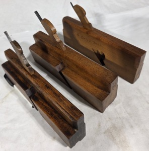 Tools - Timber Plane - Mathieson & Son, Glasgow. x 3
